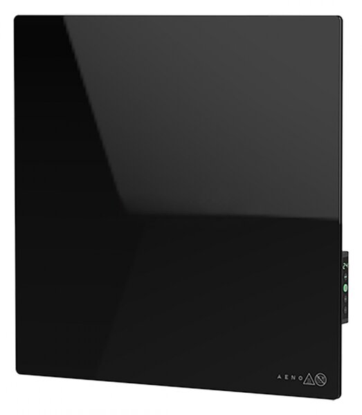 Електрически инфрачервен конвектор AENO AGH0012S, 500W, 12 м2, LED, Мобилно управление, Wi-Fi, Сензори за наклон и падане, IP24, Черен