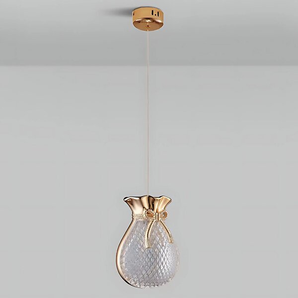 Висяща таванна лампа LHJ107-1CP light rose gold