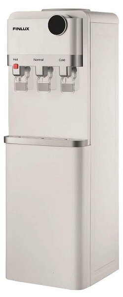 Диспенсър за вода Finlux FWD-2034DW, 75/550W, Затопляне 5 л/ч, Охлаждане 0.7 л/ч, 3 темп. настройки, Бял