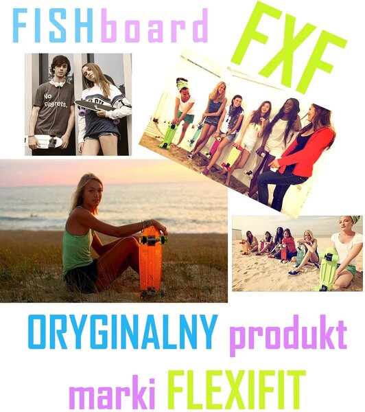 Скейтборд Fishboard F3 Flexifit