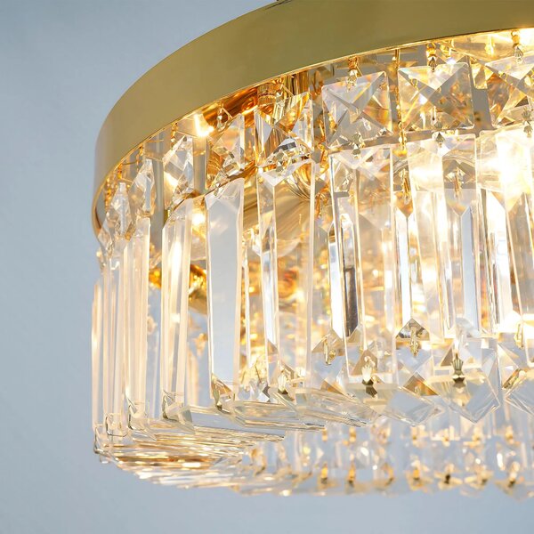 Лампа APP1728-6C 50 cm Gold