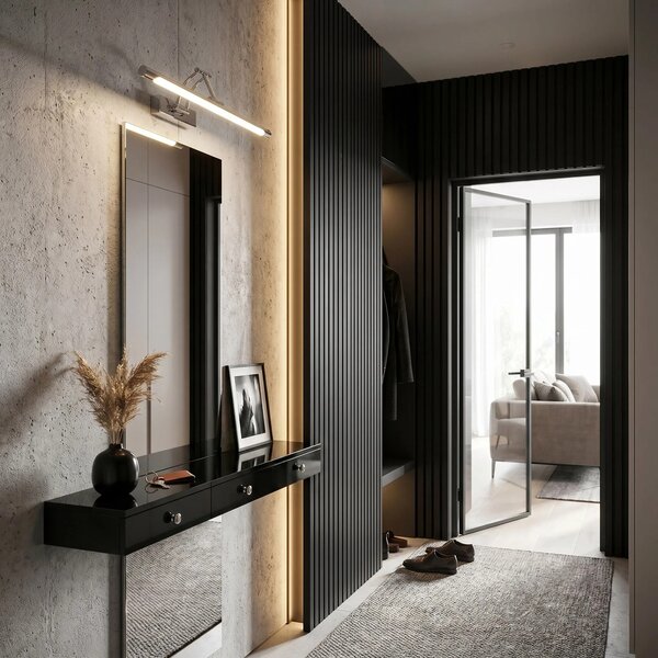 LED аплик за баня SWE016-1W 42cm Chrome