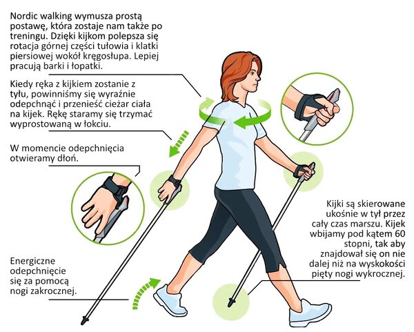 Скандинавско ходене щеки Flexifit