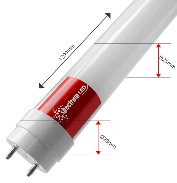 LED флуоресцентна тръба Cool White 120CM T8 230V 17W WOJ+22305