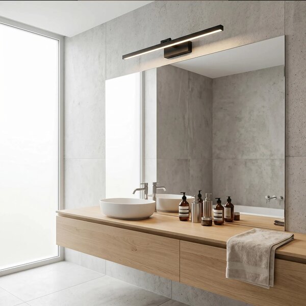 LED аплик за баня APP1868-1W 80 cm Black