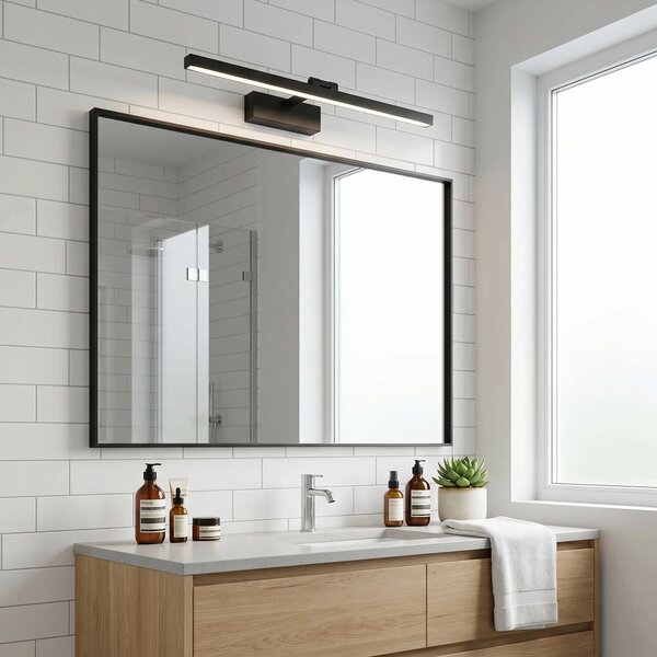 LED аплик за баня APP1867-1W 60 cm Black
