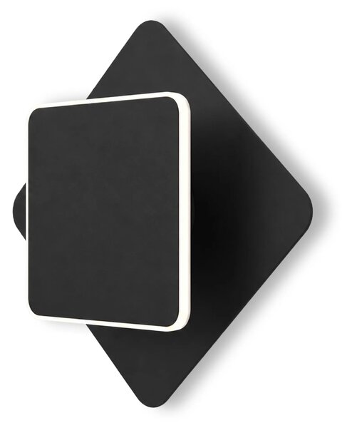 LED аплик LHJ123-W Черен