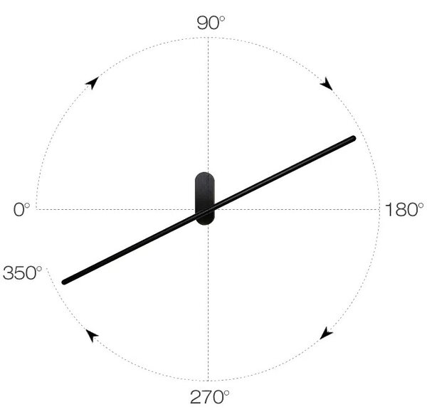 Аплик LED Neutral 12W 92CM APP583-1W