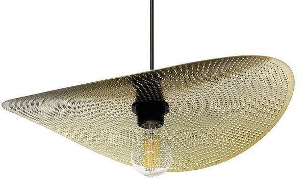 Плафон APP1469-1CP BLACK/GOLD