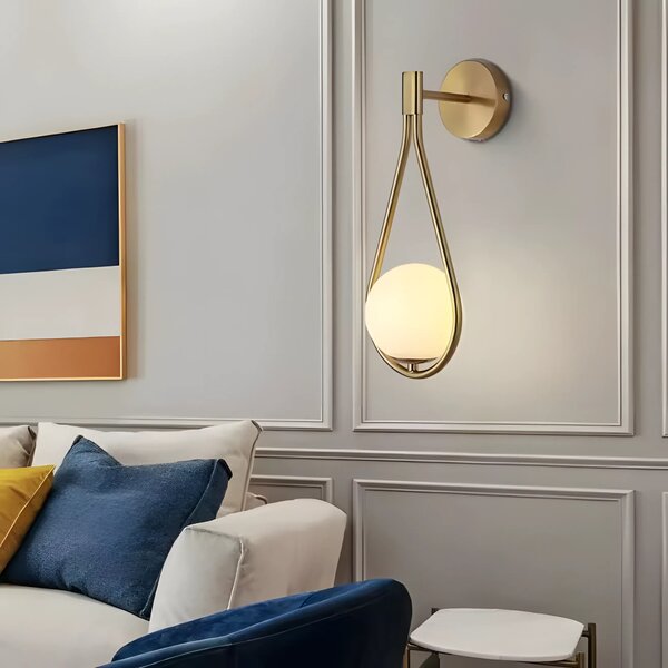 Аплик G094-1W GOLD WHITE