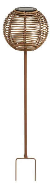 LED потапящо външно осветително тяло със соларен панел ø 17 cm Carlisle – House Nordic