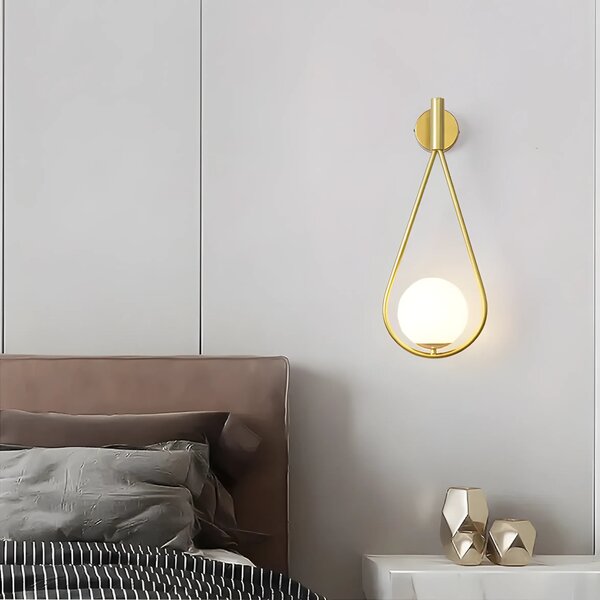 Аплик G094-1W GOLD WHITE