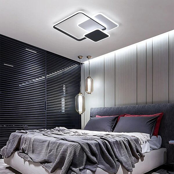Плафон LHJ079-C BLACK/WHITE LED