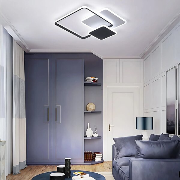 Плафон LHJ079-C BLACK/WHITE LED