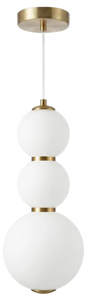 LED висящ полилей LHJ113-3CP четкано злато