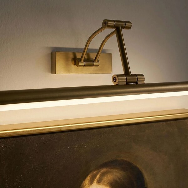 LED аплик за баня SWE022-1W 42cm Brush Gold