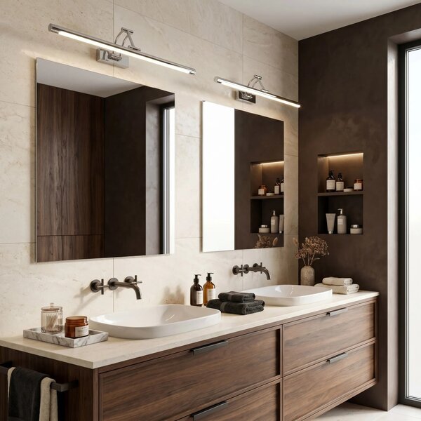 LED аплик за баня SWE017-1W 60cm Chrome