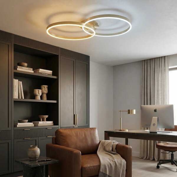 Таванна лампа LED SWE062-C BRUSH GOLD
