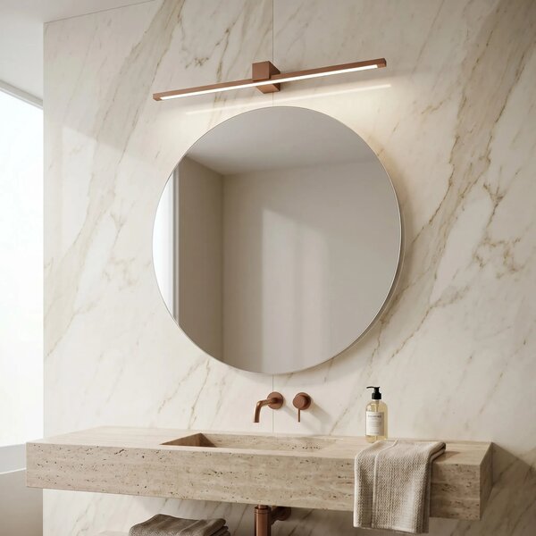LED аплик за баня SWE054-1W 80 cm COPPER BRUSH