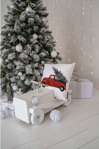 Декоративна възглавница с коледен мотив 45x45 cm Christmas Truck – Butter Kings