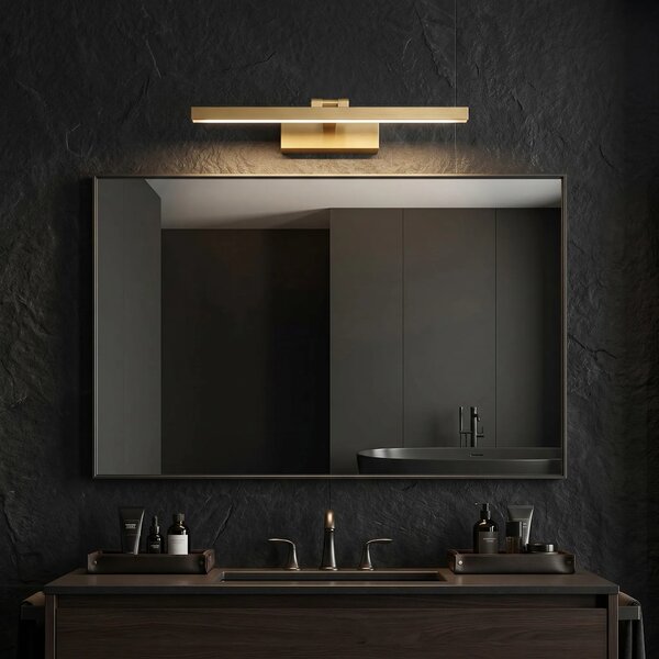LED аплик за баня APP1864-1W 60 cm BRUSH GOLD