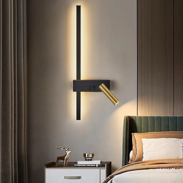 Аплик APP1439-2-W LEFT BLACK GOLD