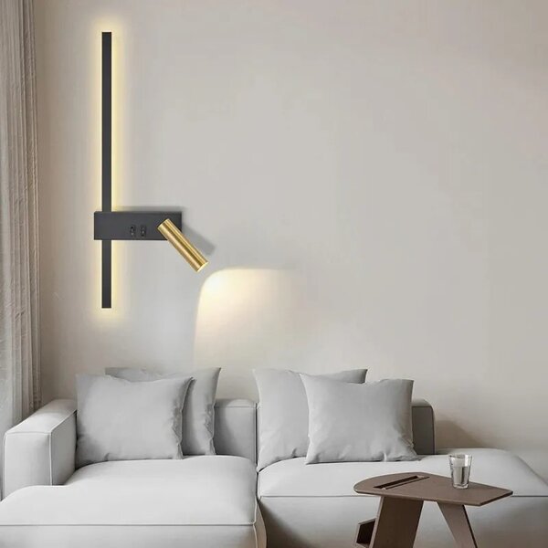 Аплик APP1439-2-W LEFT BLACK GOLD