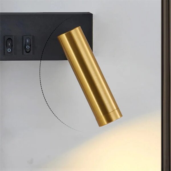 Аплик APP1439-2-W LEFT BLACK GOLD