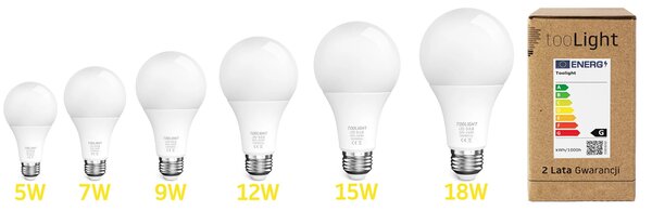 Крушка LED RSL019 E27 5W Warm