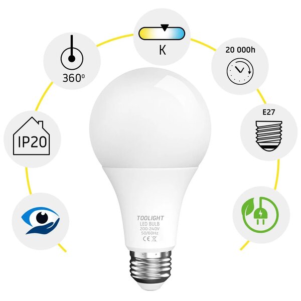 Крушка LED RSL019 E27 5W Warm