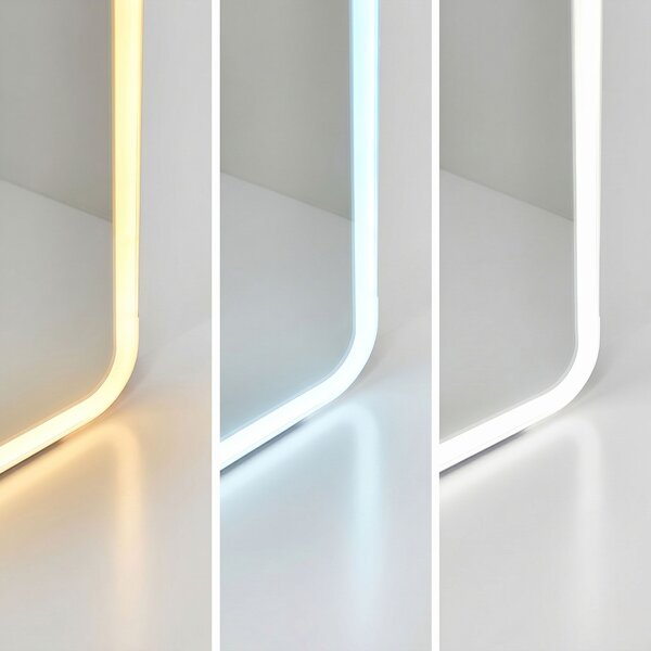 Огледало LED Classico 50x160cm Black