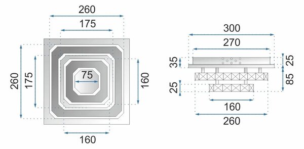 Плафон LED 24W APP410-C