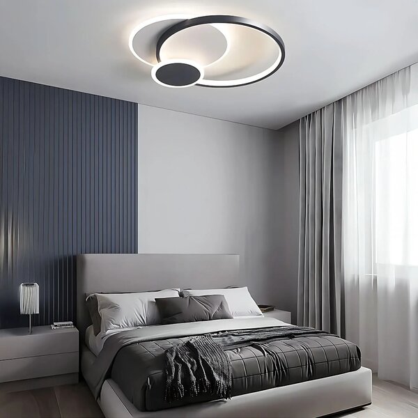Плафон APP1709-C Black LED