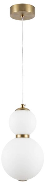 LED висящ полилей LHJ112-2CP четкано злато