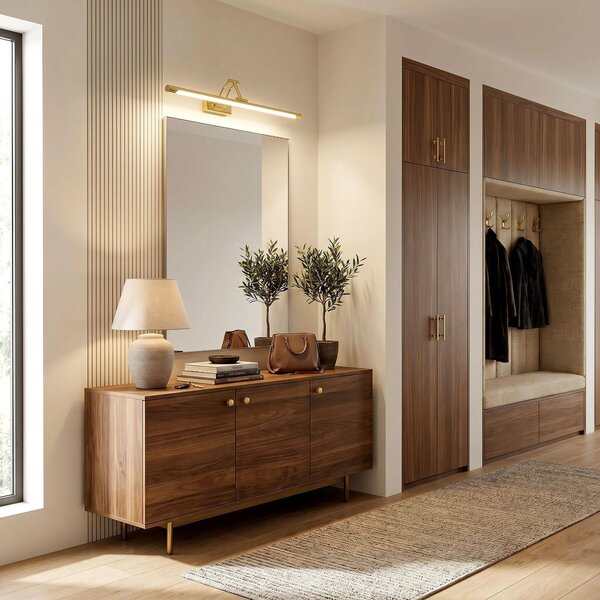 LED аплик за баня SWE020-1W 60cm Gold