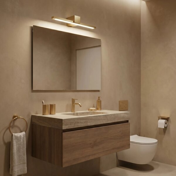 LED аплик за баня SWE043-1W 40cm GOLD