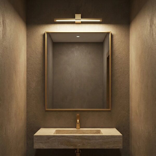 LED аплик за баня SWE046-1W 40cm GOLD BRUSH