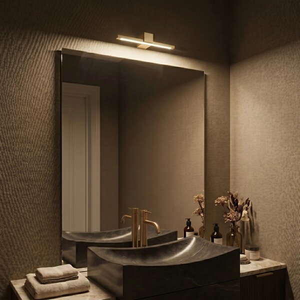 LED аплик за баня SWE046-1W 40cm GOLD BRUSH