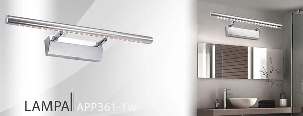 АПЛИК ЗА БАНЯ LED 5W 40CM APP361-1W