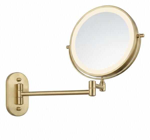 Огледало LED Glow Brush Gold