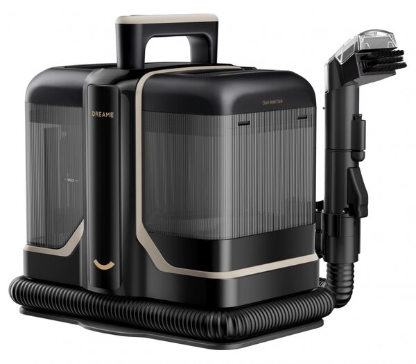 Прахосмукачка за пране на килими и тапицерия Dreame N10, 450W, 12000 Pa, 1.6/0.75 л, Почистване с гореща вода до 60°C, Самопочистване, Черен