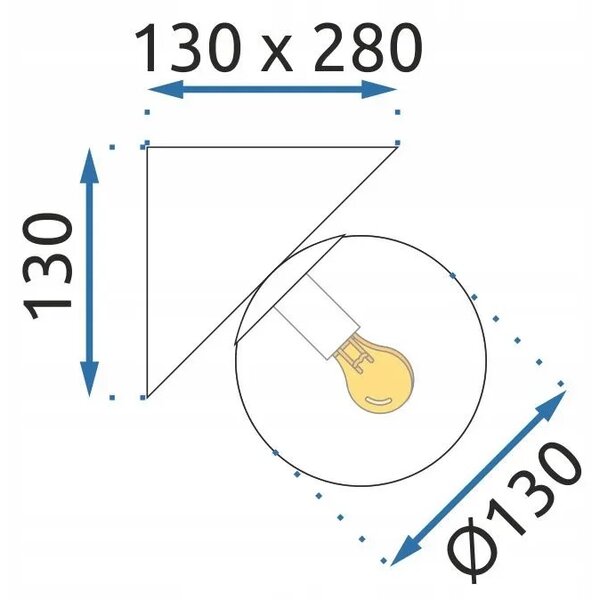 Аплик APP1228-2W Chrom