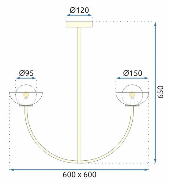 Плафон APP1200-CP