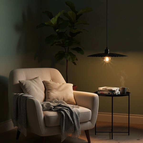 Плафон APP1289-1CP Black