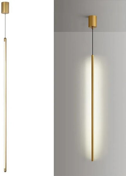 Плафон LED APP1414-C GOLD 100cm