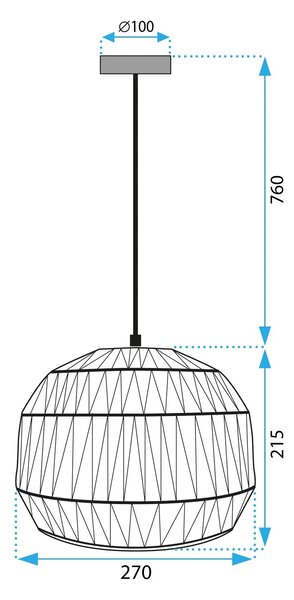 Плафон APP1483-1CP Black