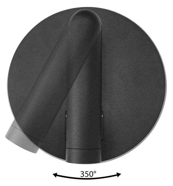 Аплик APP1614-1W black