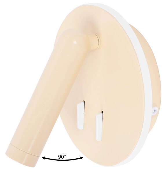 Аплик APP1615-1W beige