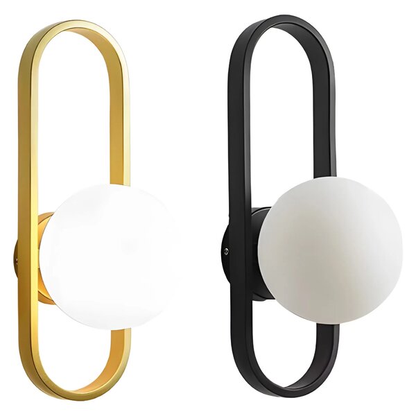 Аплик APP1756-1W BRUSH GOLD WHITE