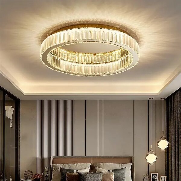Кристален полилей APP1719-C 40 cm Gold
